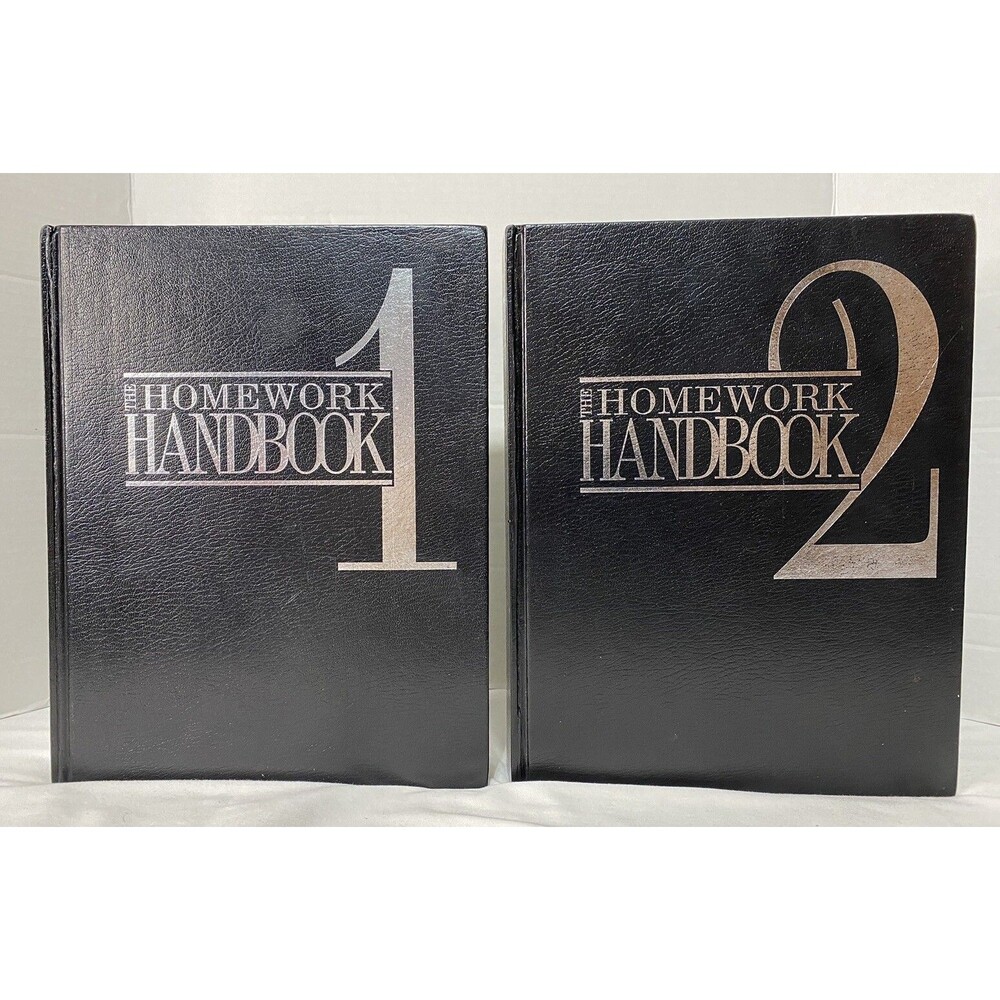 The Homework Handbook 1 & 2, by R. Dale Jeffery. 2003